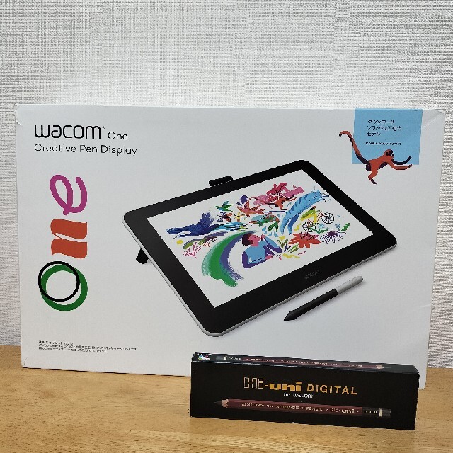 ほぼ新品 Wacom One スターターパック ACK44628D 本物の 50%割引 www