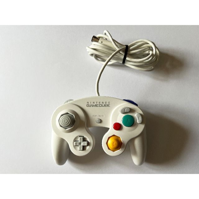 ゲームキューブ コントローラー ホワイト 白　GameCube GC White