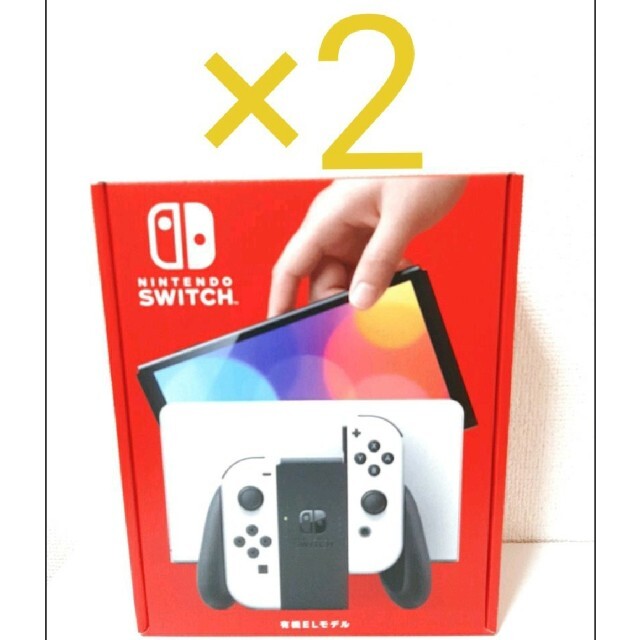 nintendo switch 有機el モデル　ホワイト ネオン 本体　新品