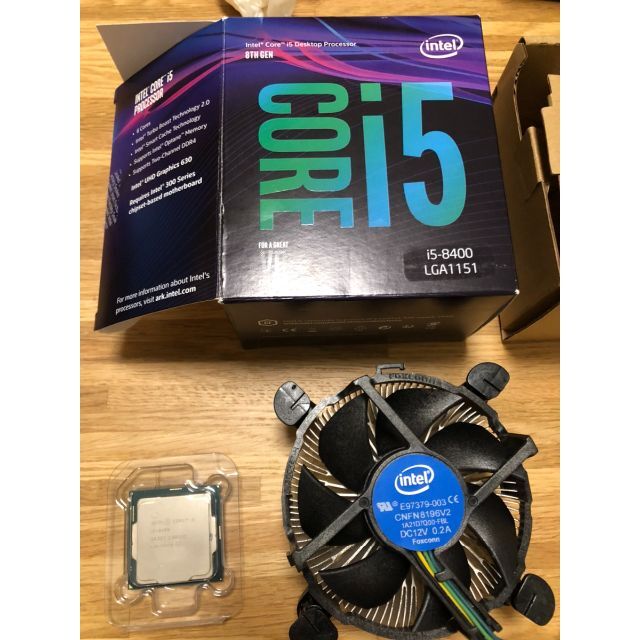 Intel CPU Core i5-8400 2.8GHz 日本正規流通品