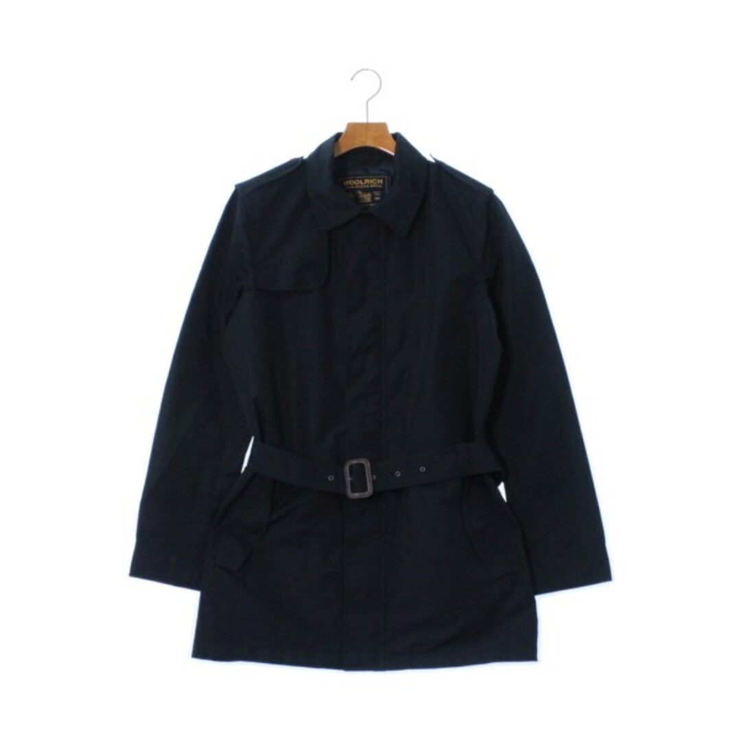 WOOLRICH ウールリッチ ステンカラーコート M 紺