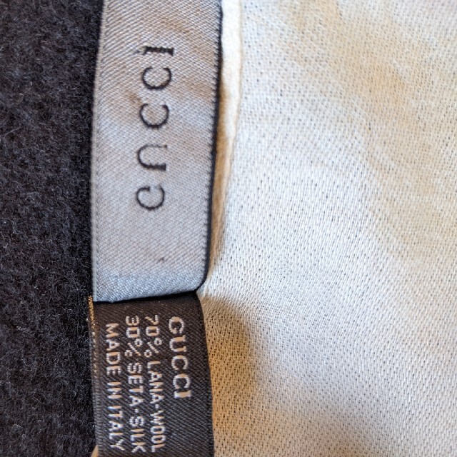 GUCCI - GUCCI ストール ショール 白色 ホワイト ウール シルク GUCCI - GUCCI ストール ショール 白色 ホワイト ウール シルク