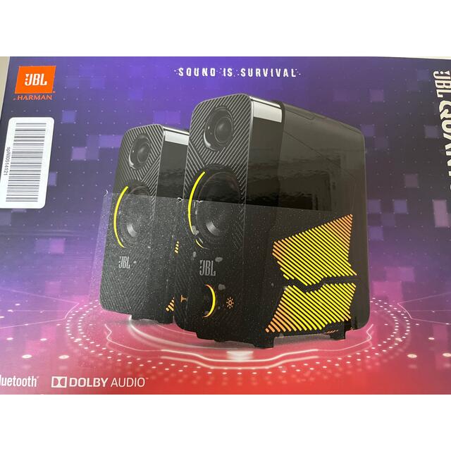 新品　未使用　JBL QUANTUM DUO ゲーミング　スピーカー スマホ/家電/カメラのオーディオ機器(スピーカー)の商品写真