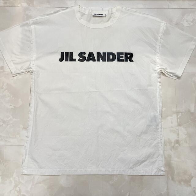 ジルサンダー 異素材ドッキングTシャツ オーバーサイズ - 1