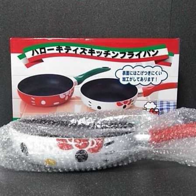 ハローキティ(ハローキティ)のハロー・キティ　フライパン インテリア/住まい/日用品のキッチン/食器(鍋/フライパン)の商品写真