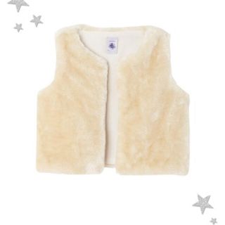 プチバトー(PETIT BATEAU)のゆいゆかママ様専用☆プチバトー☆5ans ボアベスト(ジャケット/上着)