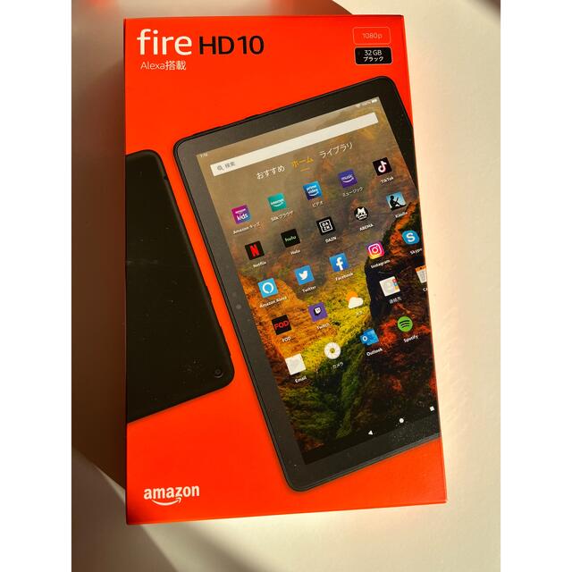 新品 未開封 fire HD10  Alexa搭載 1080p 32GBスマホ/家電/カメラ