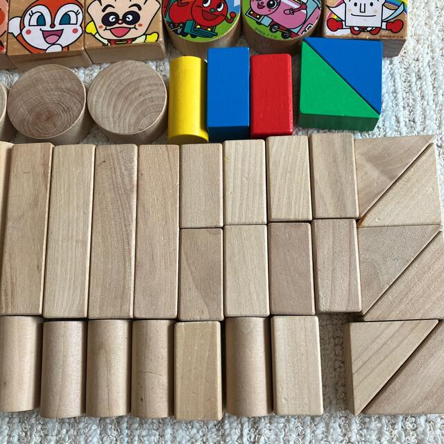 アンパンマンブロック　積み木 キッズ/ベビー/マタニティのおもちゃ(知育玩具)の商品写真