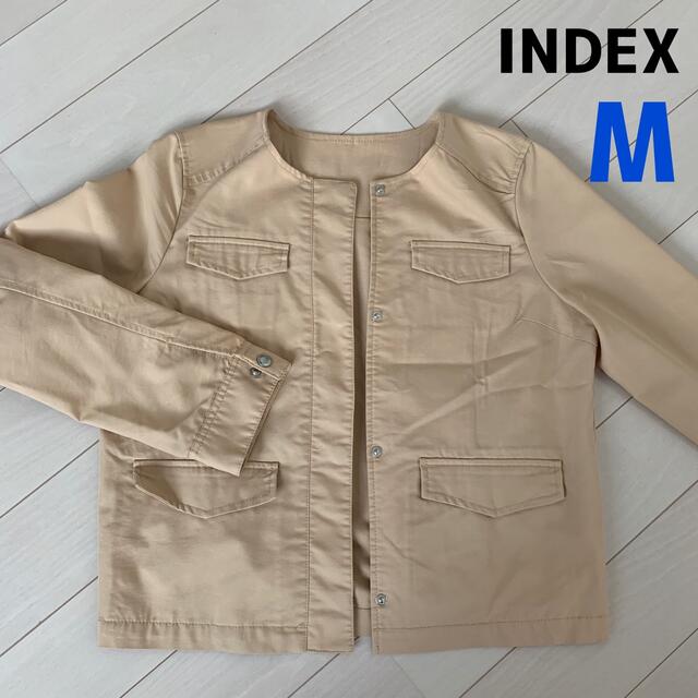 INDEX レディース ノーカラージャケット M | フリマアプリ ラクマ