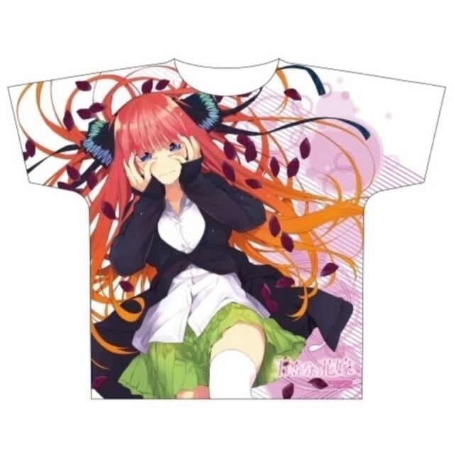 五等分の花嫁 フルグラフィックtシャツ 4種セット 原作絵 初期