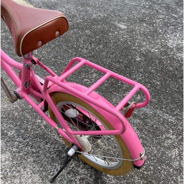 【静岡引取限定】 16インチ、子ども用自転車 ピンク