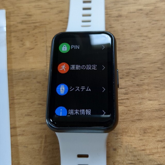 HUAWEI(ファーウェイ)のHUAWEI WATCH FIT　スマートウォッチ メンズの時計(腕時計(デジタル))の商品写真