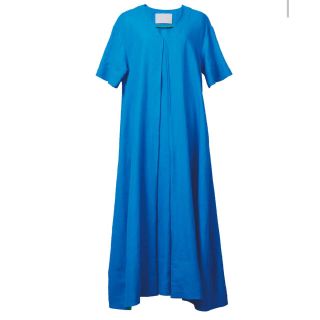 2022ss  V neck Tack Dress mylan(ロングワンピース/マキシワンピース)