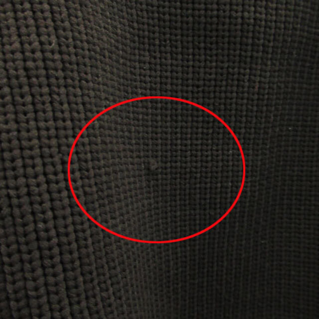 coen(コーエン)のコーエン coen ニット セーター 長袖 ボトルネック 無地 M ブラック 黒 レディースのトップス(ニット/セーター)の商品写真