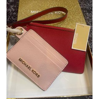 マイケルコース(Michael Kors)の[最終お値下げ]マイケルコース　カードケースセット(ショルダーバッグ)