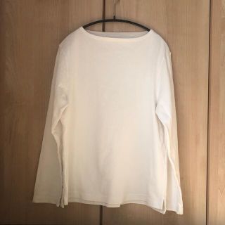 ムジルシリョウヒン(MUJI (無印良品))の無印良品オーガニックコットン太番手長袖Tシャツ(Tシャツ/カットソー(七分/長袖))