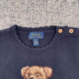 POLO RALPH LAUREN - 未使用品 ラルフローレン ポロベア ニット 6 120