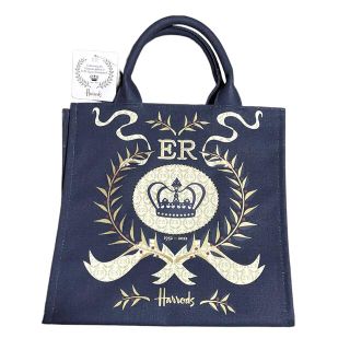 ハロッズ(Harrods)のハロッズ　Harrods  プラチナジュビリー　トートバッグ　エリザベス女王(トートバッグ)