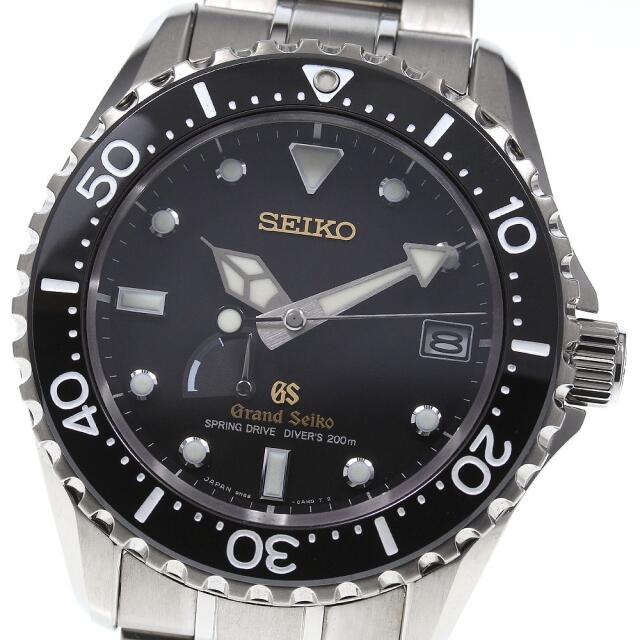 ☆良品★箱付き【SEIKO】セイコー グランドセイコー ダイバーズ SBGA231/9R65-0AN0 スプリングドライブ メンズ_706793