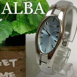 SEIKO - 409 ALBA アルバ オーバル レディース 腕時計 クオーツ式 電池交換済