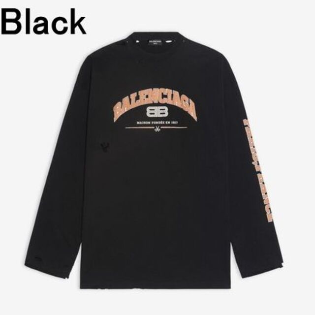 Balenciaga(バレンシアガ)の●新品/正規品● BALENCIAGA MAISON ロングスリーブ Tシャツ レディースのトップス(Tシャツ(長袖/七分))の商品写真