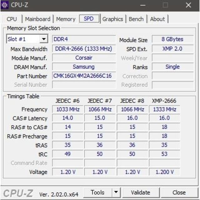 CORSAIR 16GB (8GBx2) DDR4-2666 (430 4