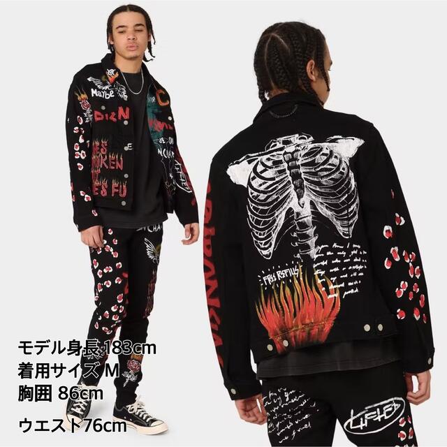 リフテッドアンカーズ LIFTEDANCHORS ストレッチ デニム ジャケット メンズのジャケット/アウター(Gジャン/デニムジャケット)の商品写真