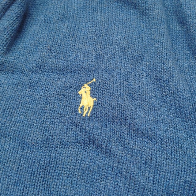 POLO RALPH LAUREN(ポロラルフローレン)の美品　綿ニット メンズのトップス(ニット/セーター)の商品写真