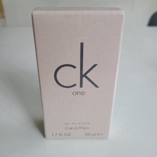 カルバンクライン(Calvin Klein)の新品未開封カルバンクラインシーケーワンCK ONE 50ml(香水(男性用))