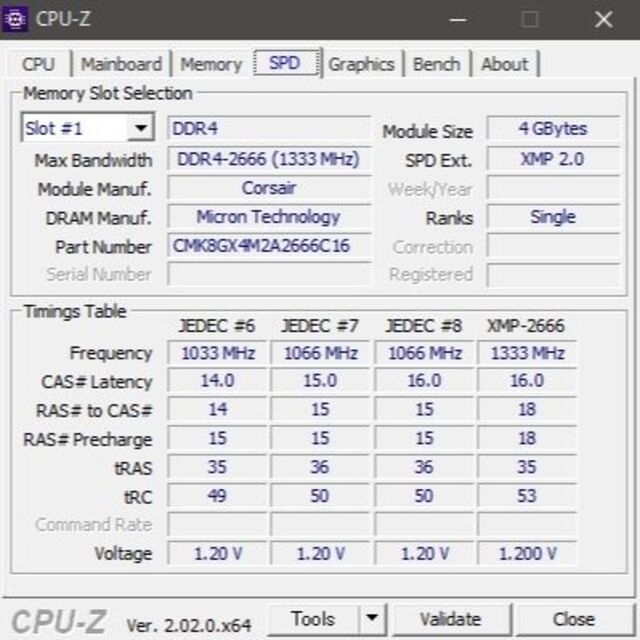 CORSAIR 16GB (8GBx2) DDR4-2666 (432 5