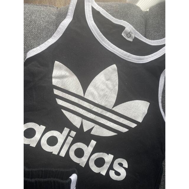 adidas(アディダス)のadidas セットアップ　70-80  キッズ/ベビー/マタニティのベビー服(~85cm)(Ｔシャツ)の商品写真