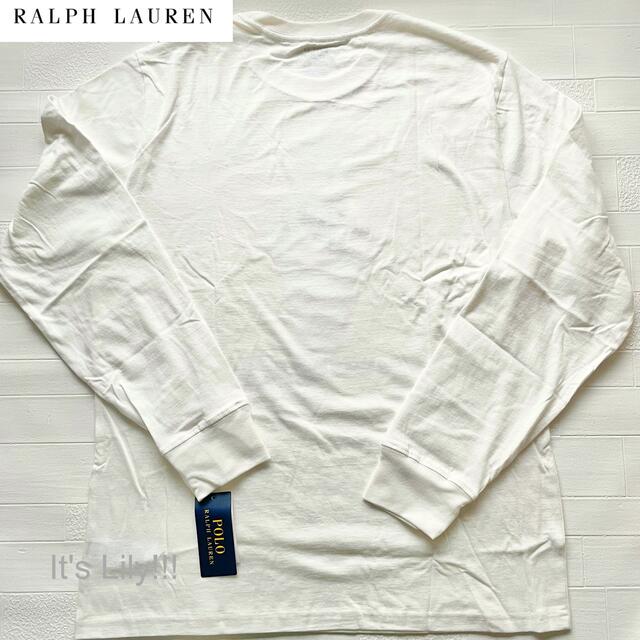 Ralph Lauren(ラルフローレン)の大人もL160cmラルフローレン ポロベア 長袖　メンズS レディースM メンズのトップス(Tシャツ/カットソー(七分/長袖))の商品写真