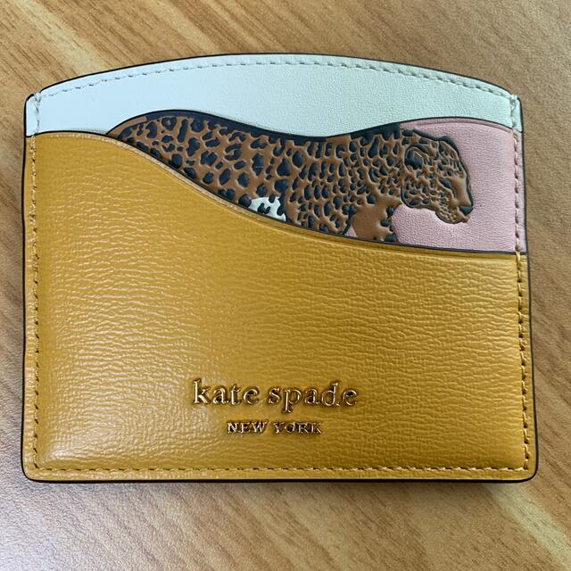 kate spade new york(ケイトスペードニューヨーク)のルーシー レオパード カード ホルダー レディースのファッション小物(パスケース/IDカードホルダー)の商品写真