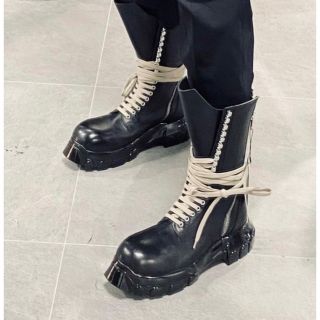 rick owens phlegethon bozo tractor boots