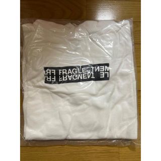 フラグメント(FRAGMENT)の新品 sacai fragment Hoodie WHITE L(パーカー)