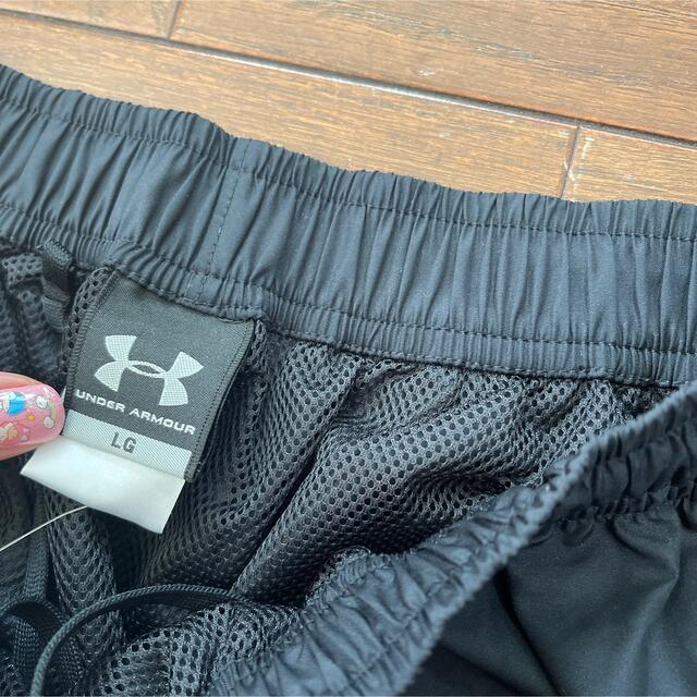 UNDER ARMOUR(アンダーアーマー)の【アンダーアーマー】メンズ　ルーズタイプ パンツ　ブラック　LG Lサイズ スポーツ/アウトドアのトレーニング/エクササイズ(トレーニング用品)の商品写真