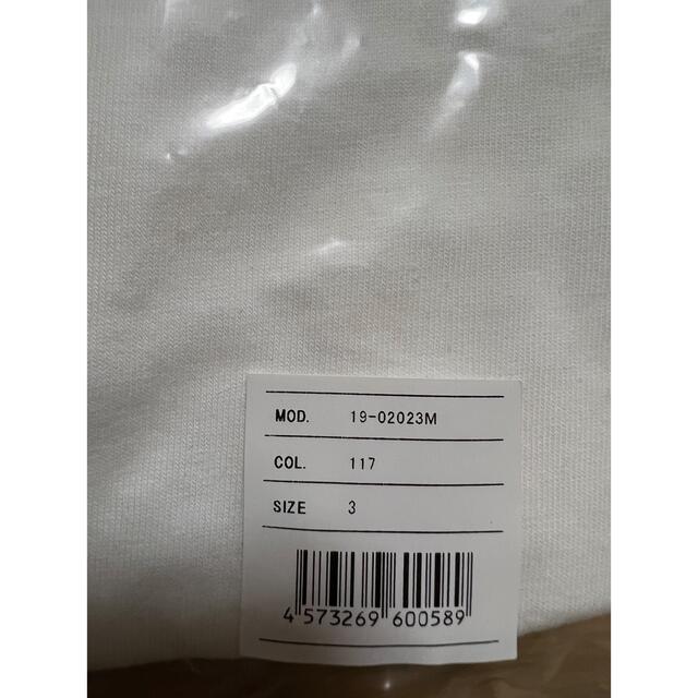 FRAGMENT(フラグメント)の新品 sacai fragment box Tee L WHITE メンズのトップス(Tシャツ/カットソー(半袖/袖なし))の商品写真