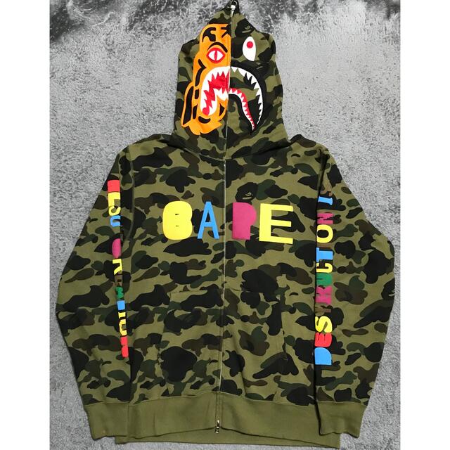 【タグ付】BAPE×READYMADE コラボパーカー