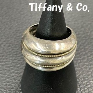 ティファニー(Tiffany & Co.)の購入者ありティファニー ブレスレットもシグネチャー リング SV925/14K(リング(指輪))