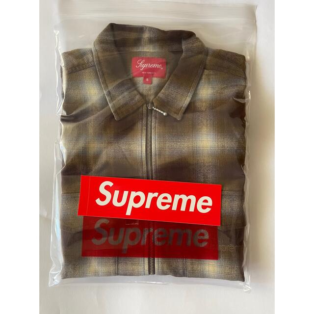 supreme plaid flannel shirt S 1