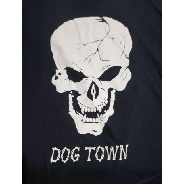 DOGTOWN 90s スカル　ドクロ　骸骨　tシャツ