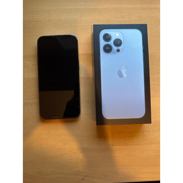 【美品】iPhone 13 Pro 256GB シエラブルー