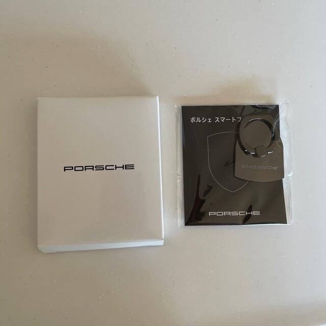 Porsche(ポルシェ)の新品　ポルシェ　スマートフォンリング　PORSCHE スマホリング　携帯 スマホ/家電/カメラのスマホアクセサリー(その他)の商品写真