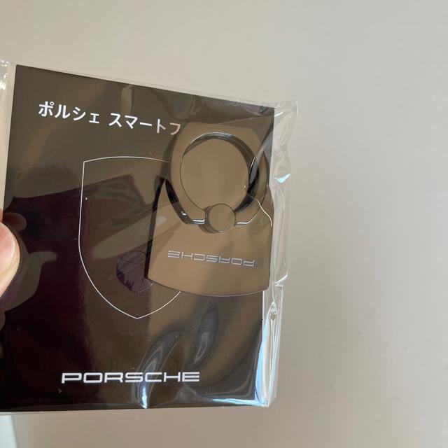 Porsche(ポルシェ)の新品　ポルシェ　スマートフォンリング　PORSCHE スマホリング　携帯 スマホ/家電/カメラのスマホアクセサリー(その他)の商品写真