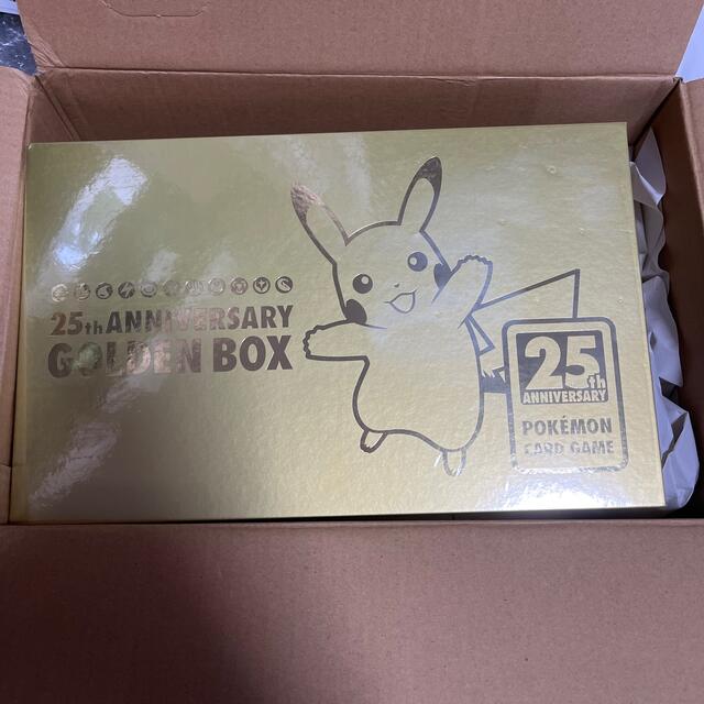 Box/デッキ/パックポケモンカードゲーム　25th ゴールデンボックス　新品・未開封　シュリンク付き