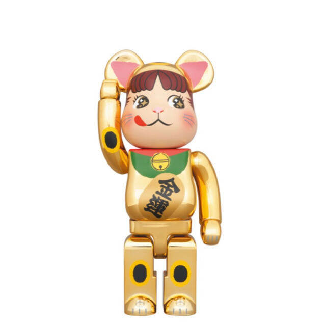 BE＠RBRICK 招き猫 ペコちゃん 金運 金メッキ 1000% | www ...