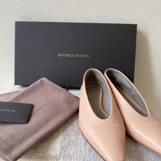 ボッテガヴェネタ(Bottega Veneta)のボッテガヴェネタ アーモンドパンプス 美品(ハイヒール/パンプス)