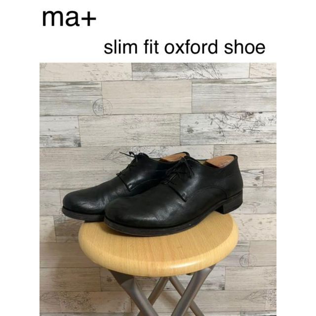 ma+ エムエークロス　slim fit oxford shoe guidi