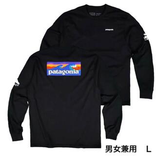 patagonia - 【パタゴニア】長袖ロンTシャツ  黒／Ｌ　デイリーグラフィック　サーフィン