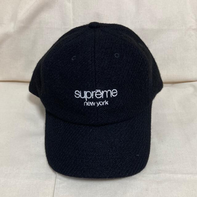 Supreme Harris Tweed cap ブラック